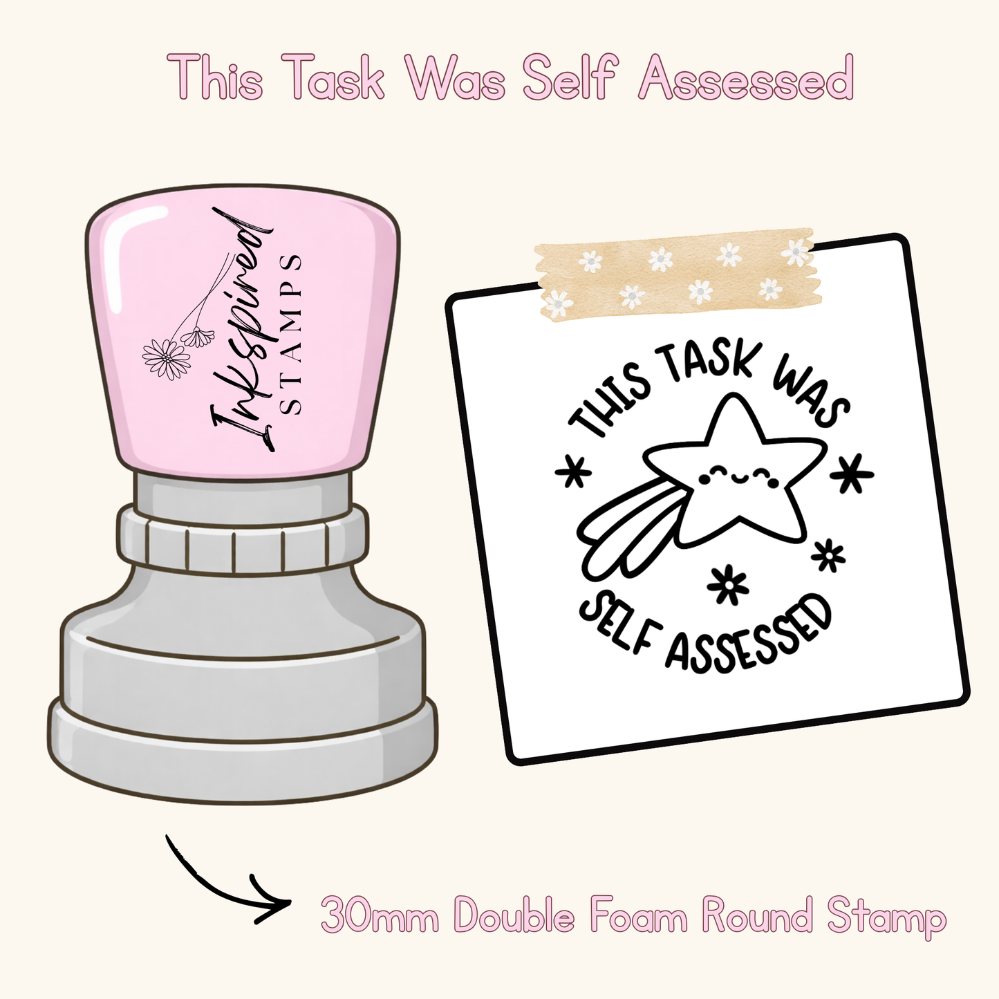 This Task Was Self Assessed Stamp