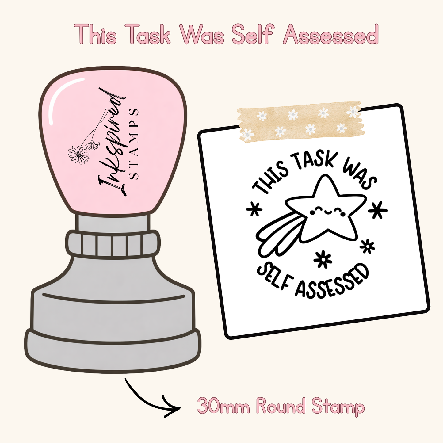 This Task Was Self Assessed Stamp