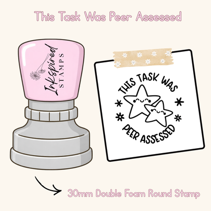 This Task Was Peer Assessed Stamp