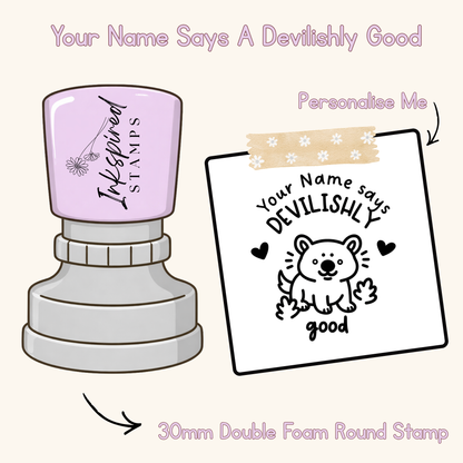 Your Name Says A Devilishly Good