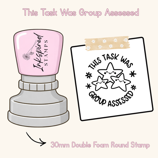 This Task Was Group Assessed Stamp