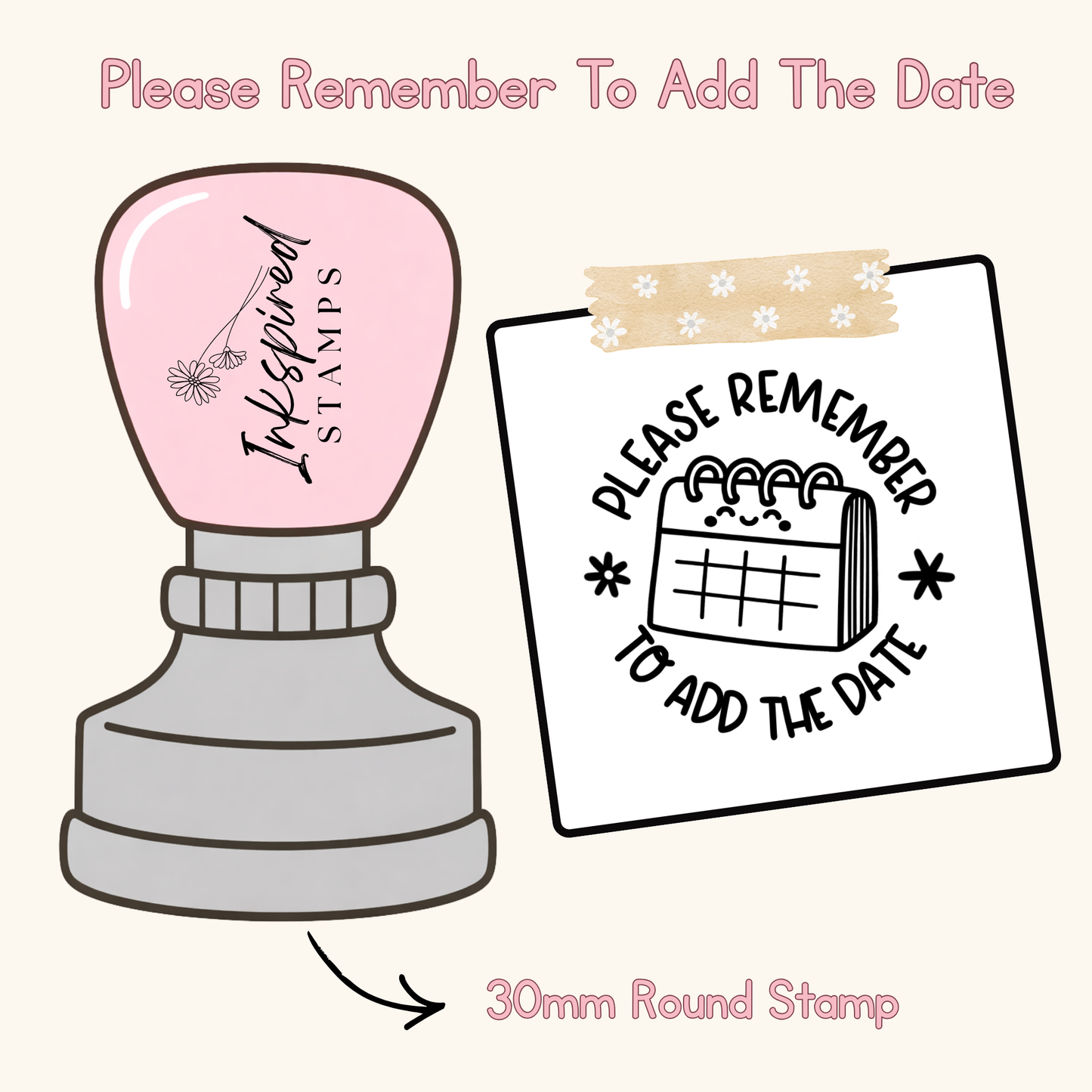 Please Remember To Add The Date Stamp