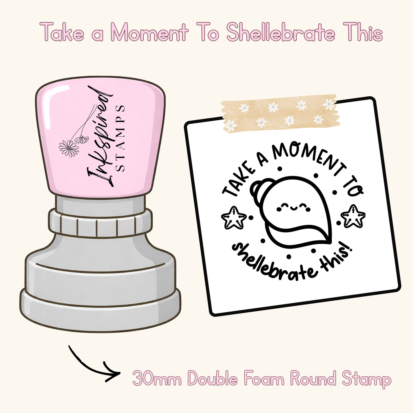 Take a Moment To Shellebrate This Stamp
