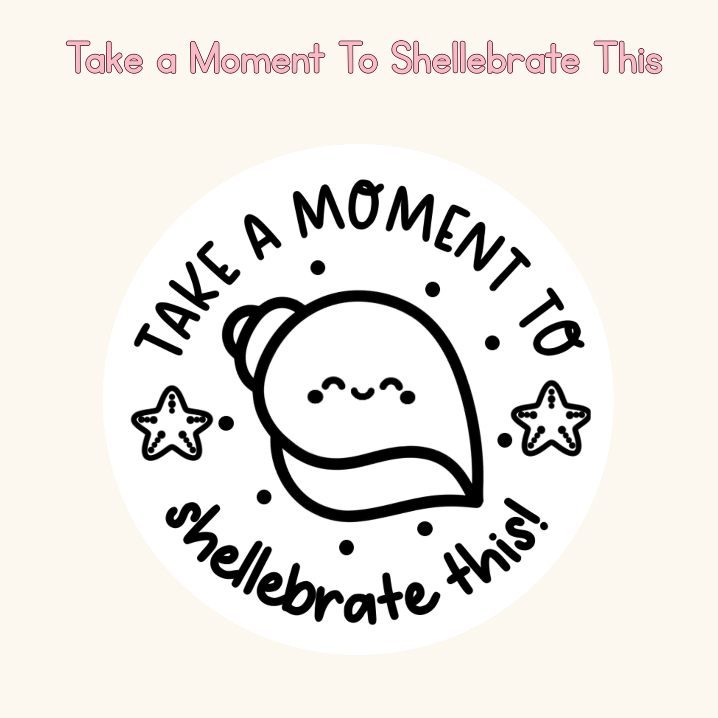 Take A Moment To Shellebrate This Stamp