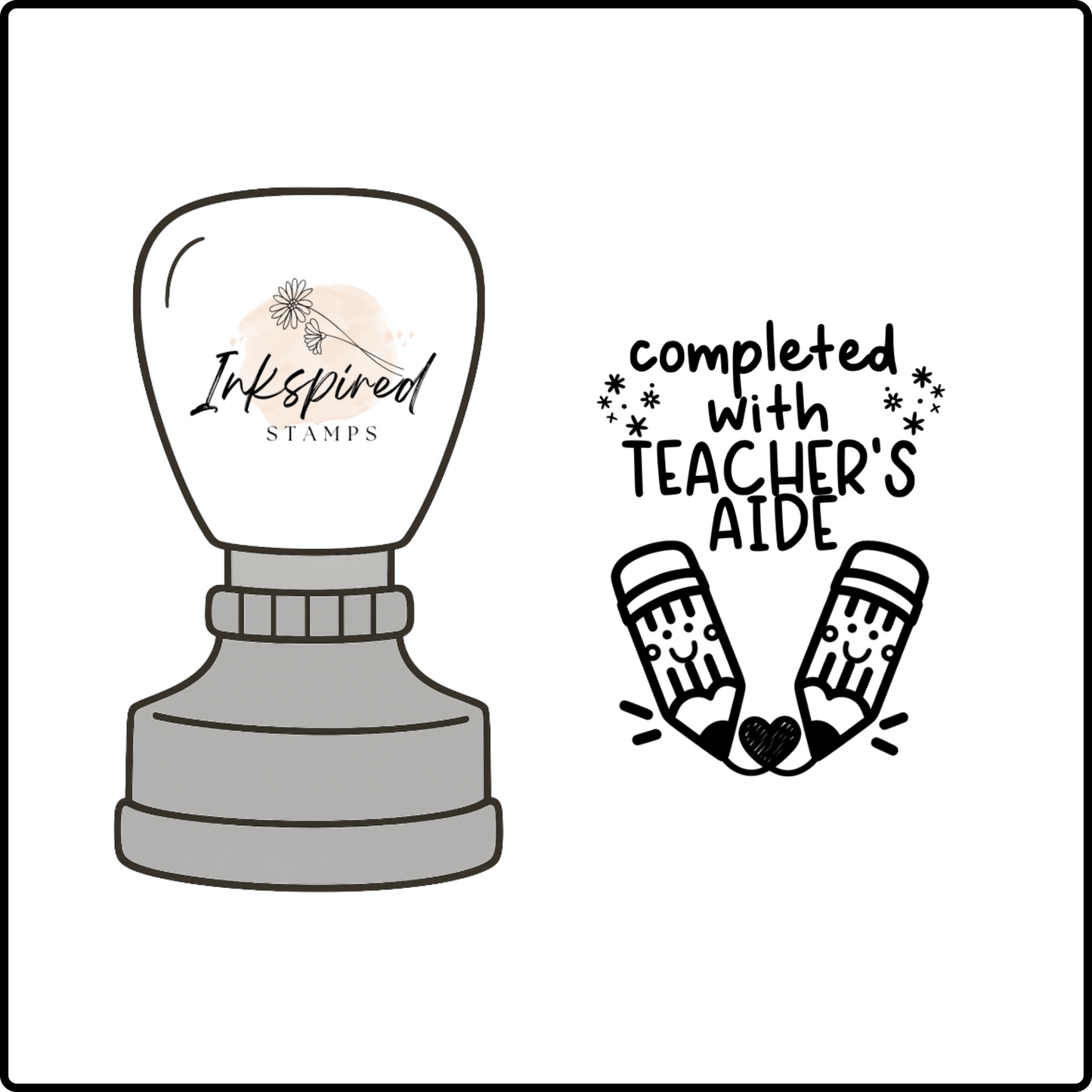 Completed With Teacher's Aide Stamp