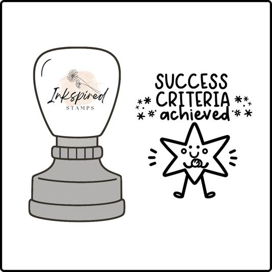 Success Criteria Achieved Stamp