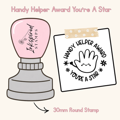Handy Helper Award You're a Star Stamp