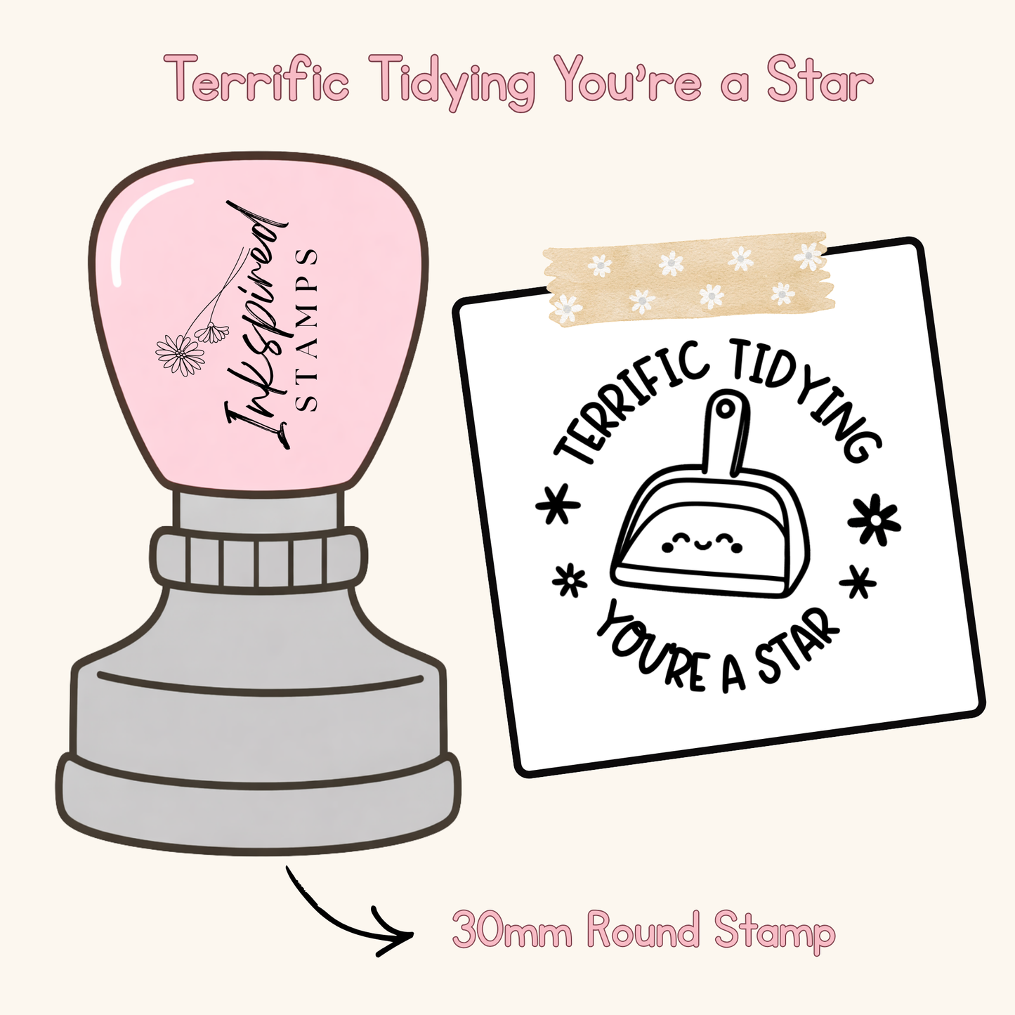 Terrific Tidying You're a Star Stamp