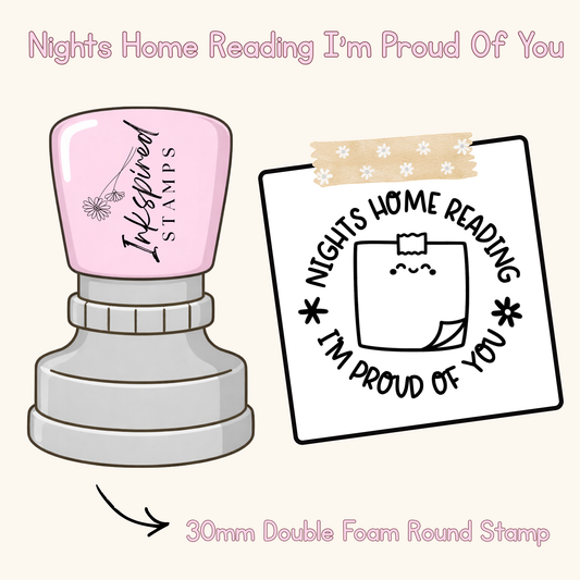 Nights Home Reading I’m Proud Of You Stamp