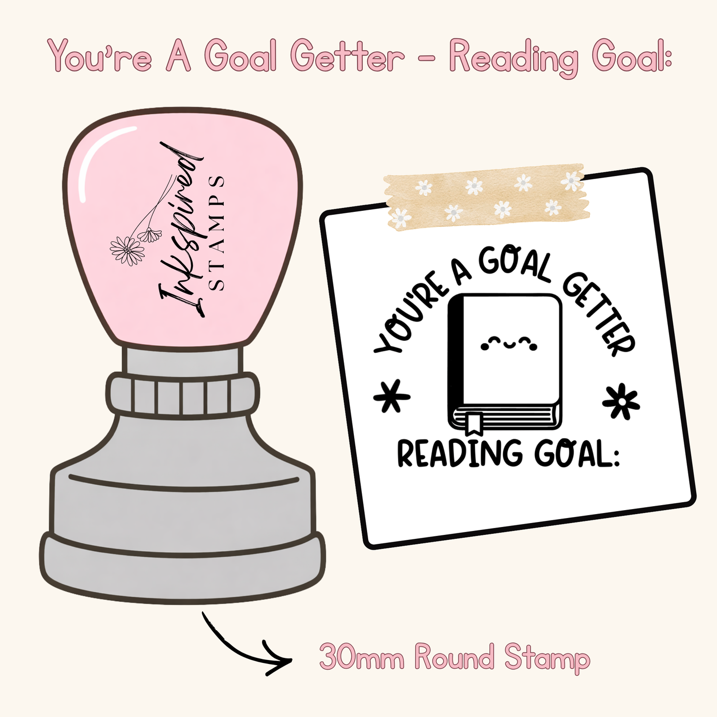 You're A Goal Getter - Reading Goal: Stamp