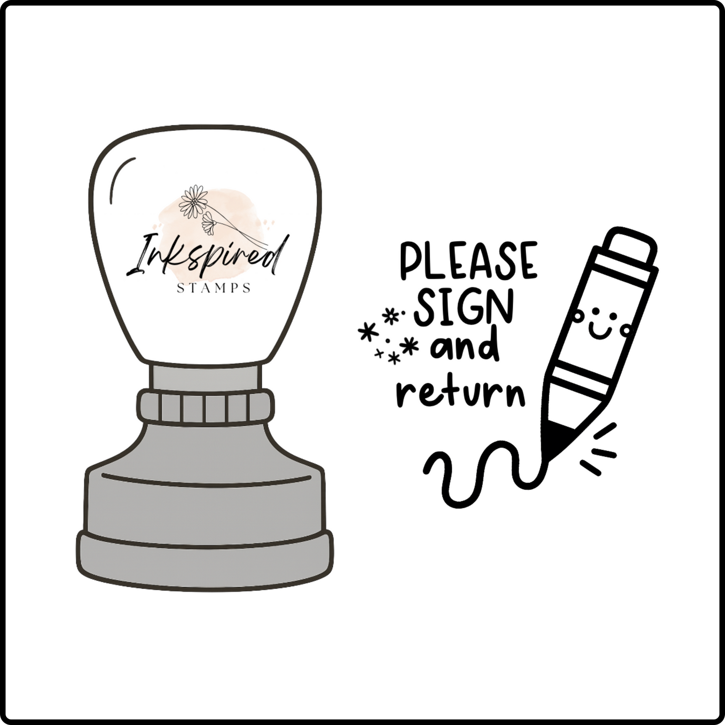 Please Sign and Return Stamp