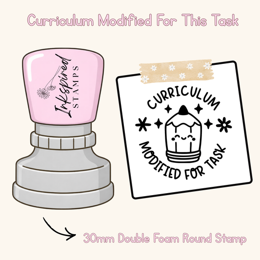 Curriculum Modified For Task Stamp
