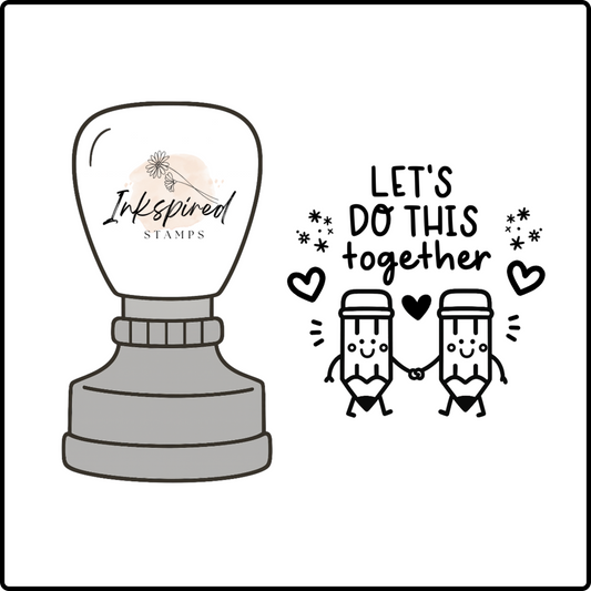 Let's Do This Together Stamp