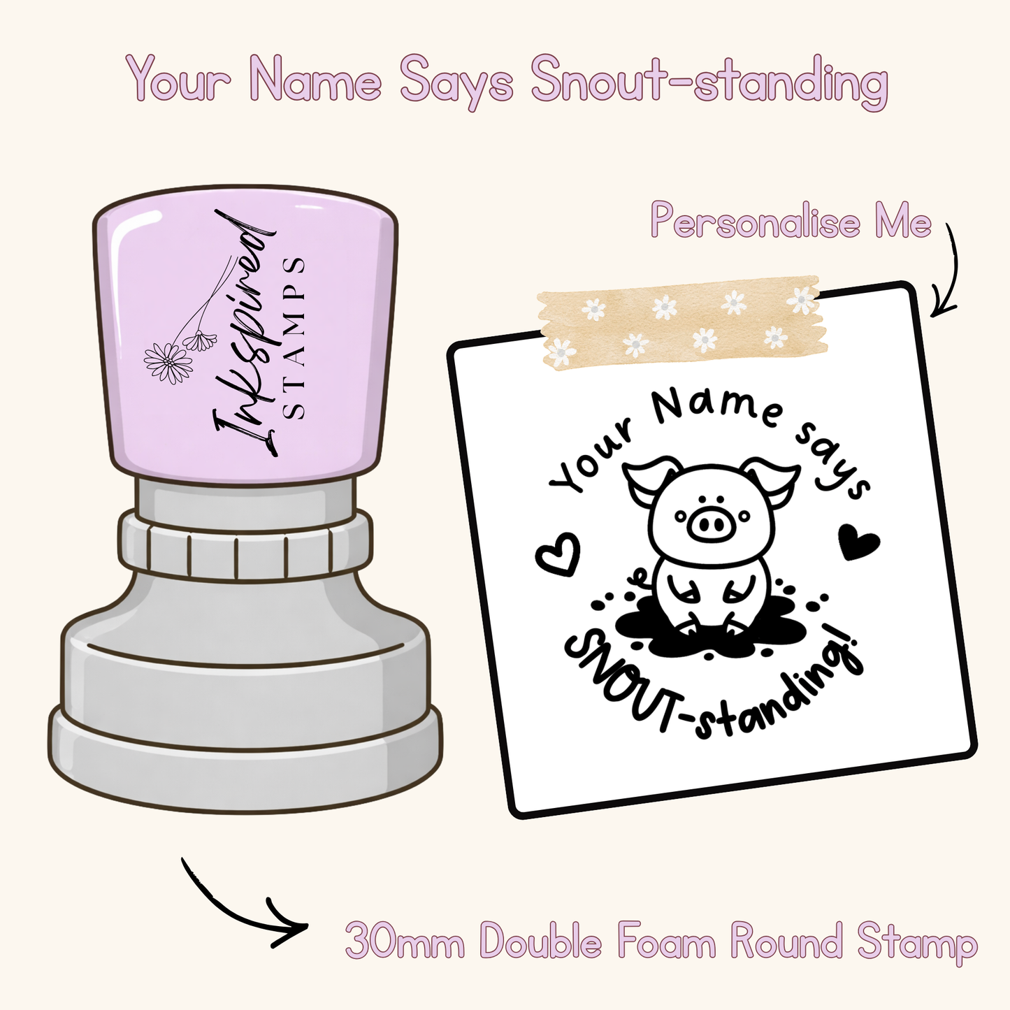 Your Name Says Snout-standing!