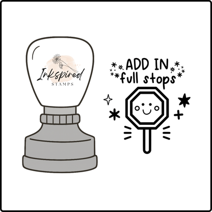 Add in Full Stops Stamp