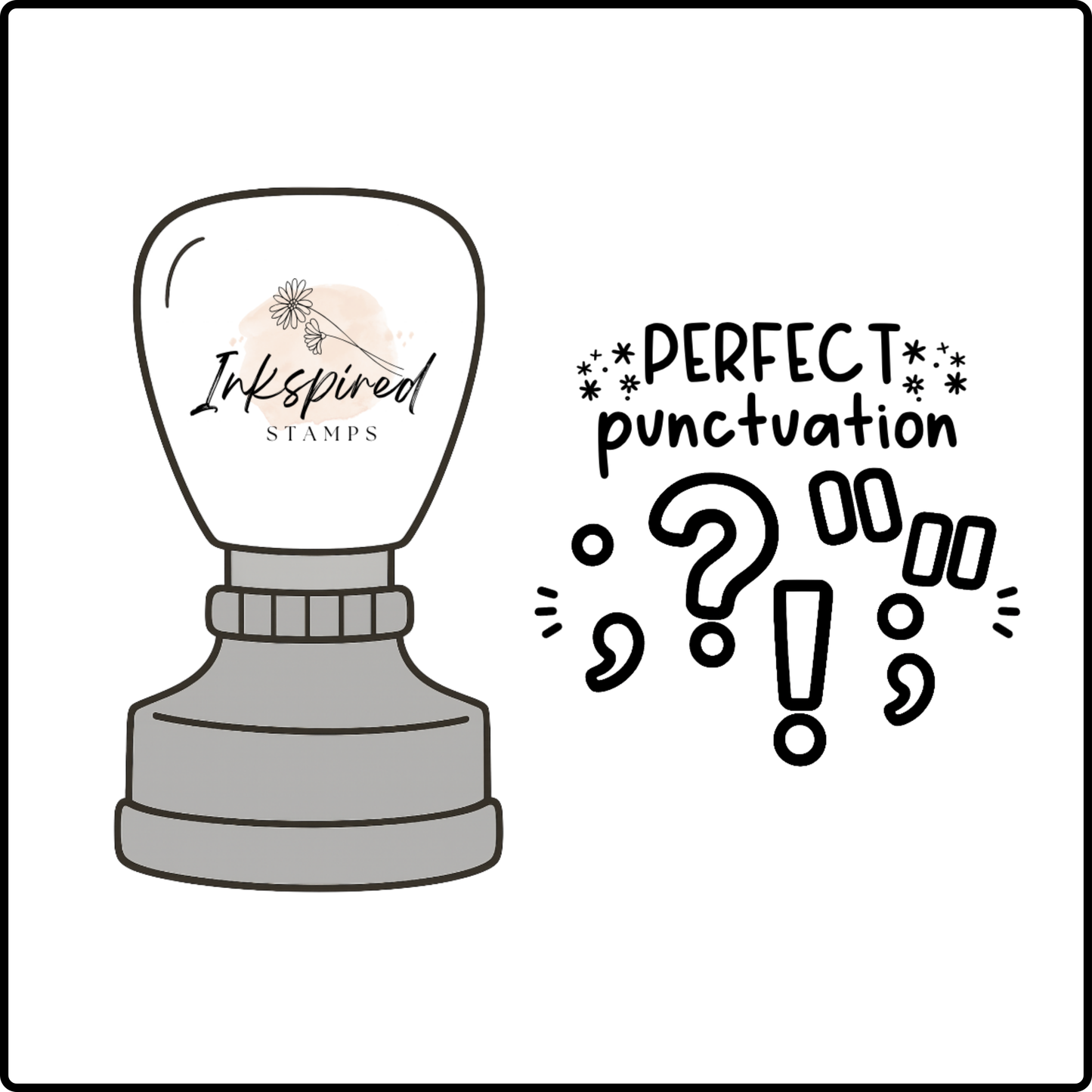 Perfect Punctuation Stamp