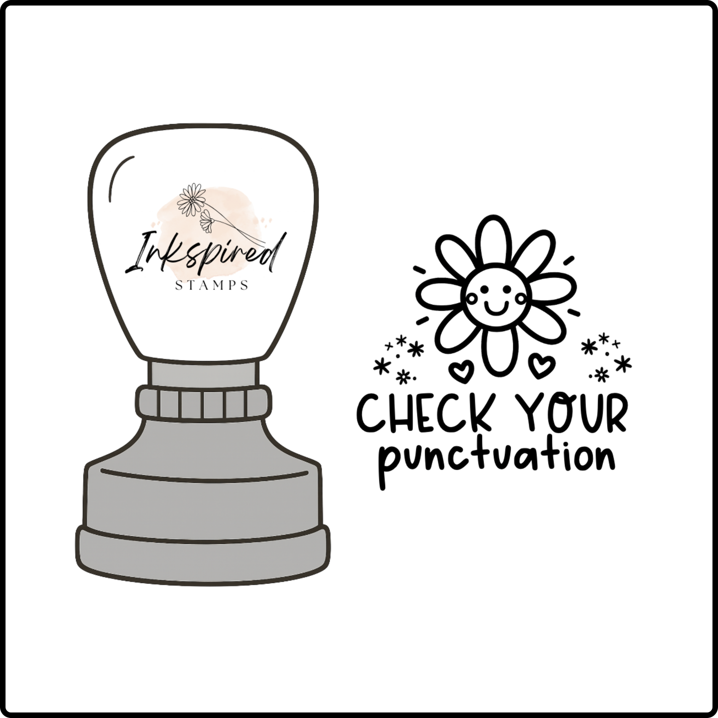 Check Your Punctuation Stamp