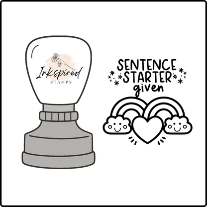 Sentence Starter Given Stamp