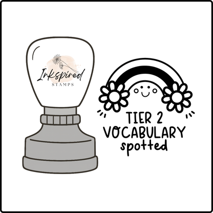 Tier 2 Vocabulary Spotted Stamp