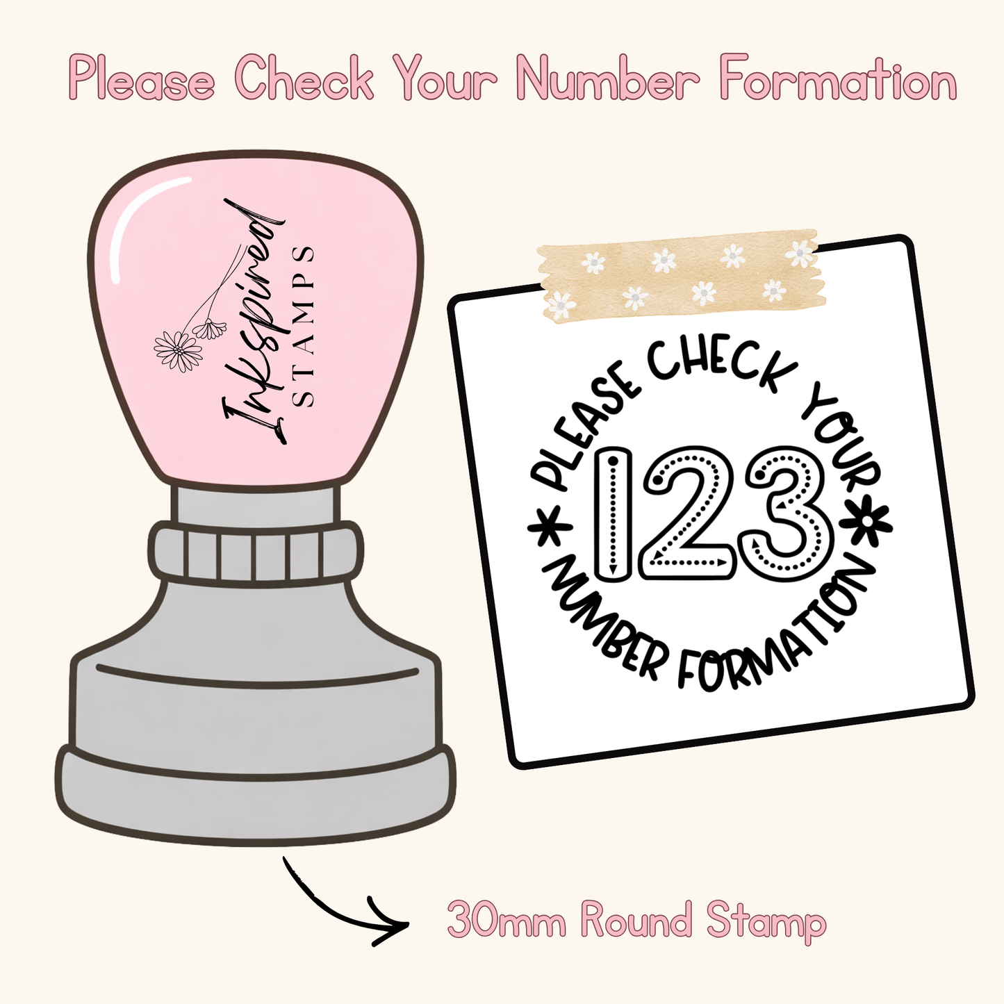 Please Check Your Number Formation Stamp