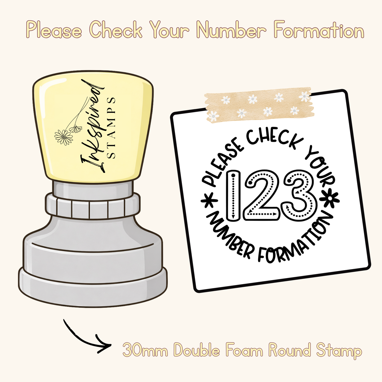 Please Check Your Number Formation Stamp