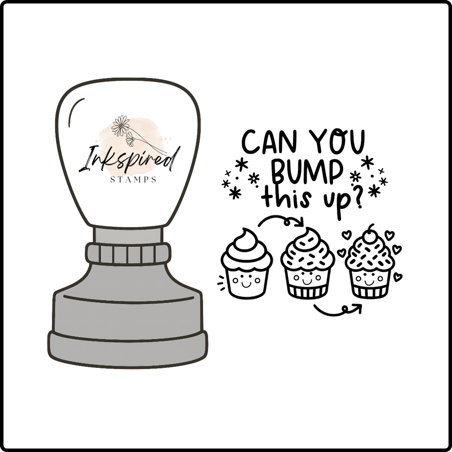 Can You Bump This Up? Stamp