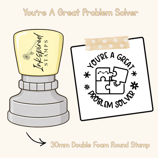 You're A Great Problem Solver Stamp