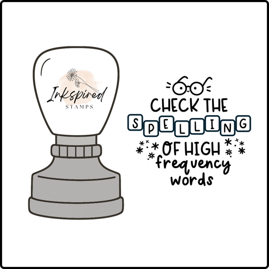 Check the Spelling of High Frequency Words Stamp