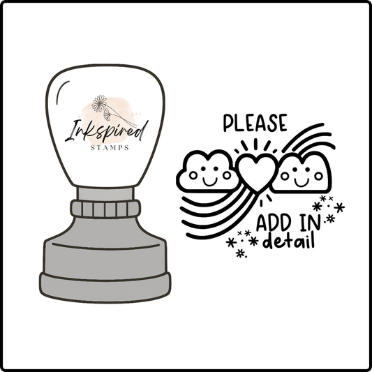 Please Add in Detail Stamp