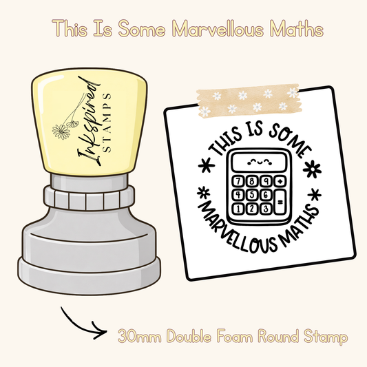This Is Some Marvellous Maths Stamp