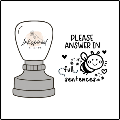 Please Answer in Full Sentences Stamp
