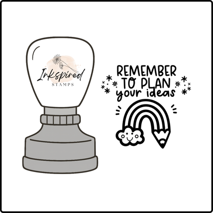 Remember to Plan Your Ideas Stamp