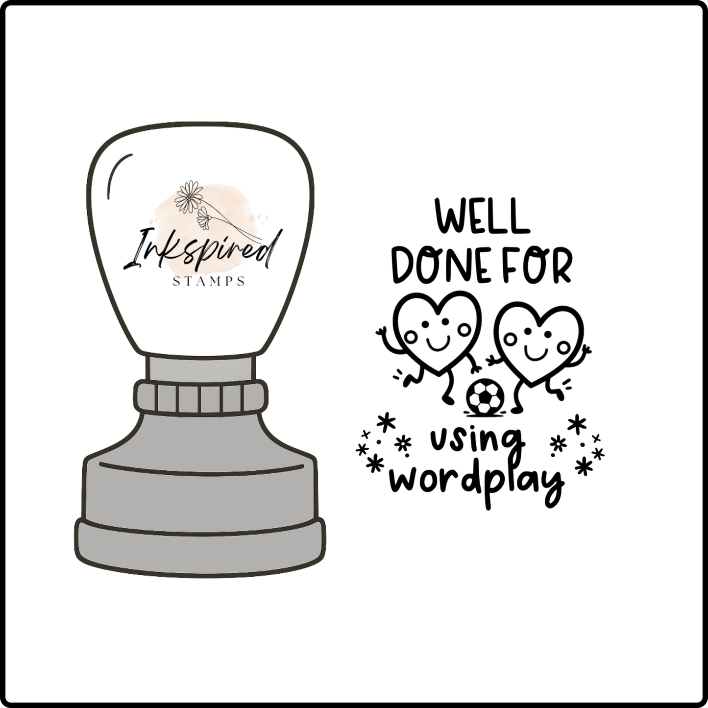 Well Done for Using Wordplay Stamp