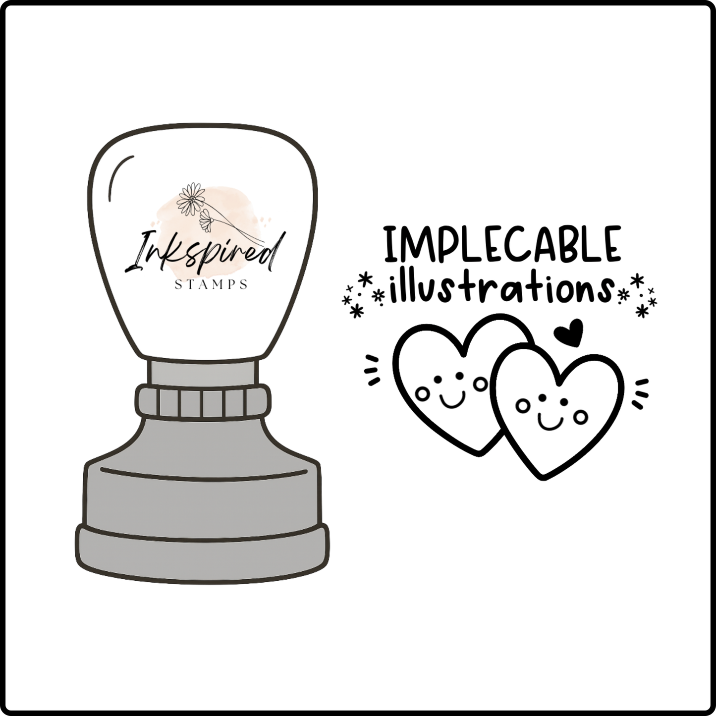Impecable Illustrations Stamp