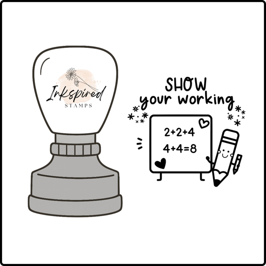 Show Your Working Stamp