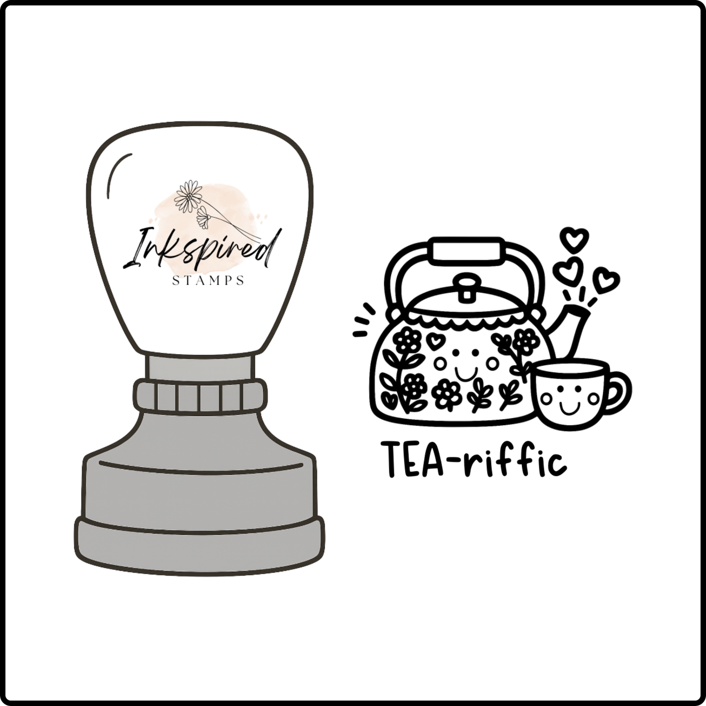 Tea-riffic Stamp