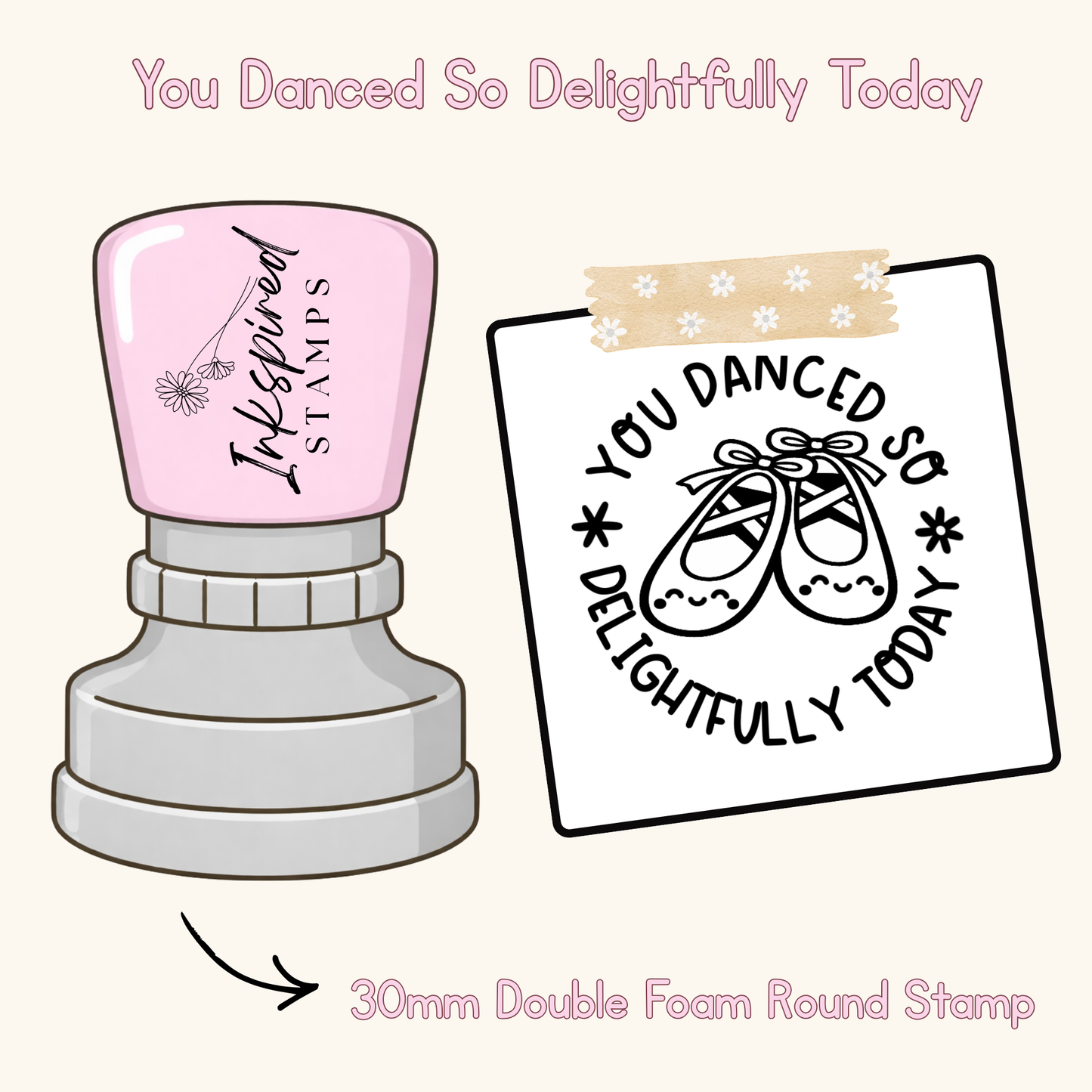 You Danced So Delightfully Today Stamp