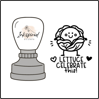 Lettuce Celebrate This Stamp