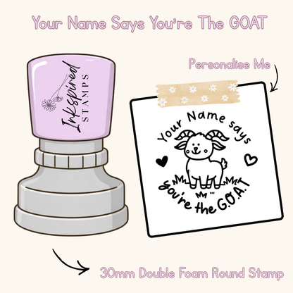 Your Name Says You’re The GOAT
