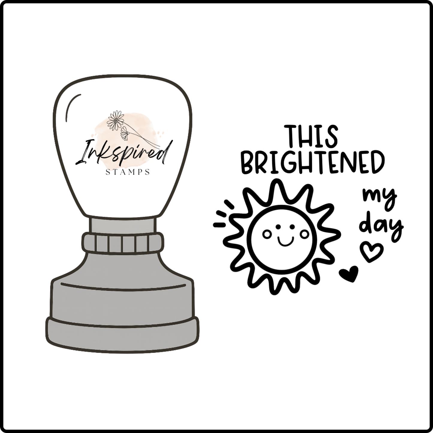 This Brightened My Day Stamp