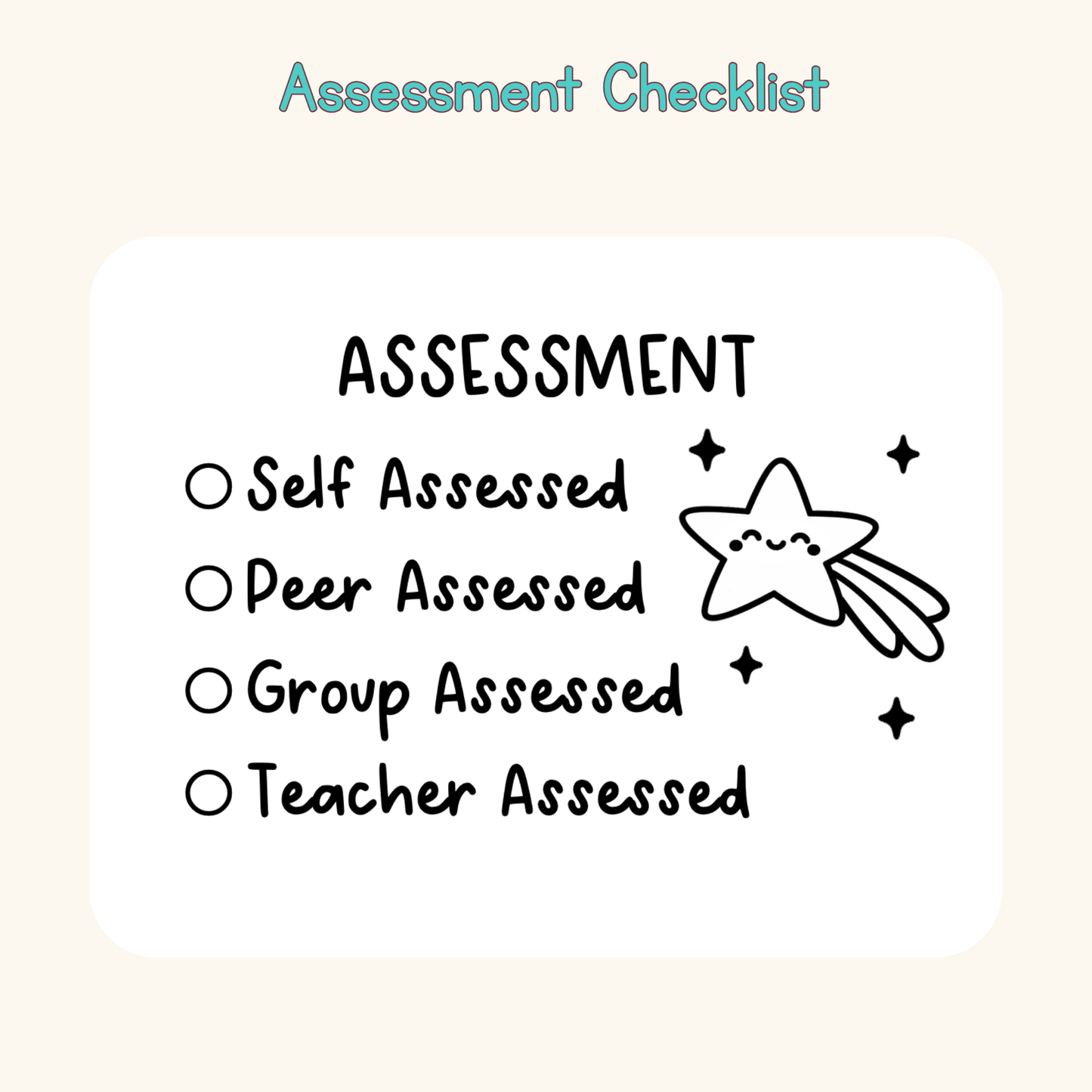 Assessment Checklist