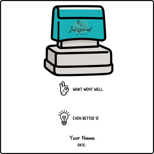 What Went Well Even Better If Feedback Stamp