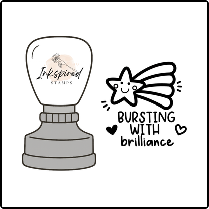 Bursting with Brilliance Stamp