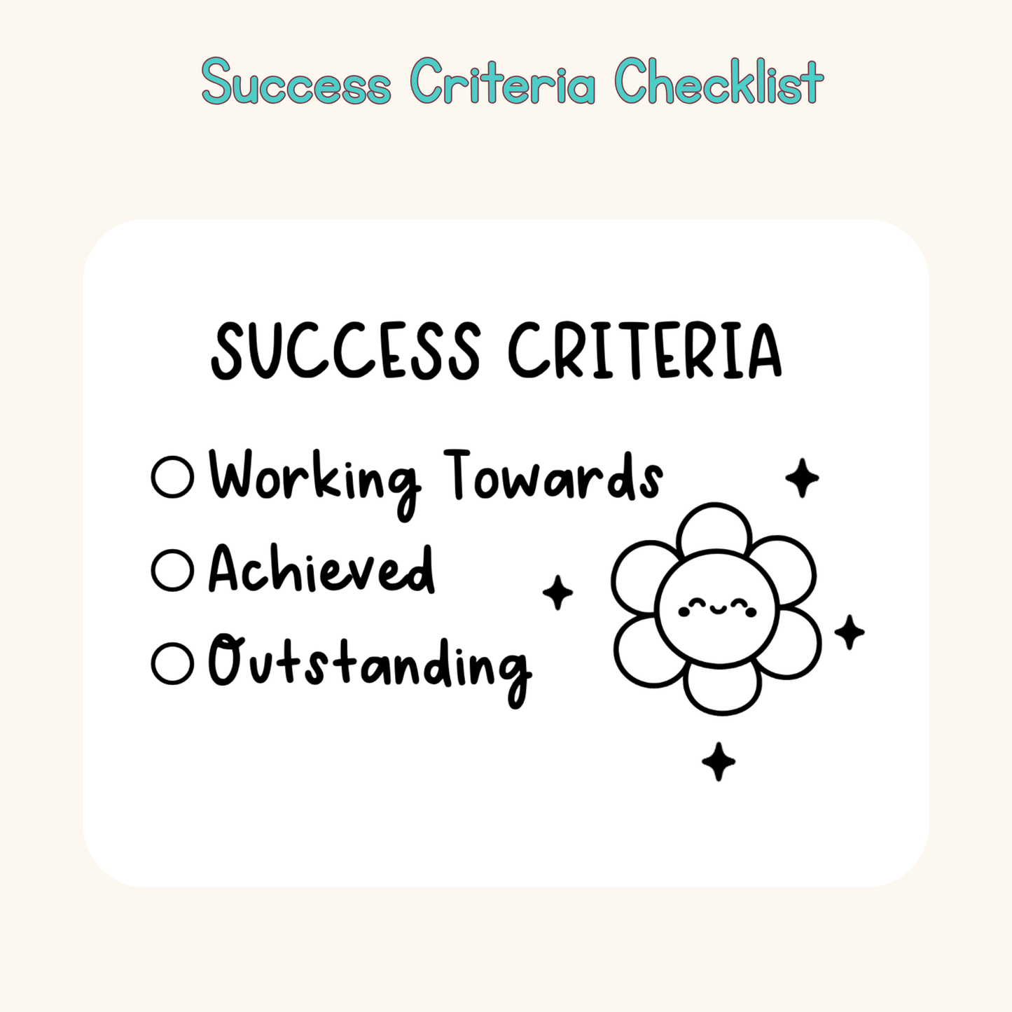 Success Criteria Checklist