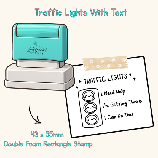 Traffic Lights With Text