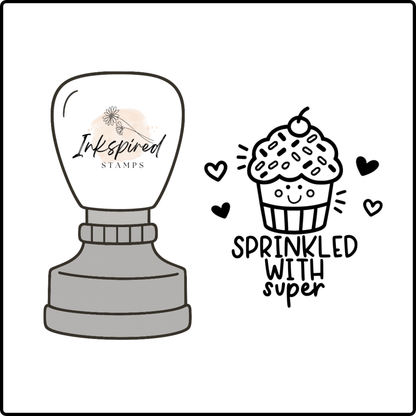 Sprinkled with Super Stamp