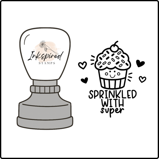 Sprinkled with Super Stamp