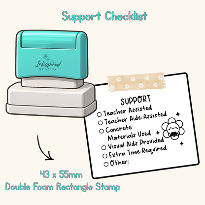 Support Checklist
