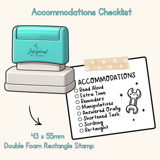 Accommodations Checklist