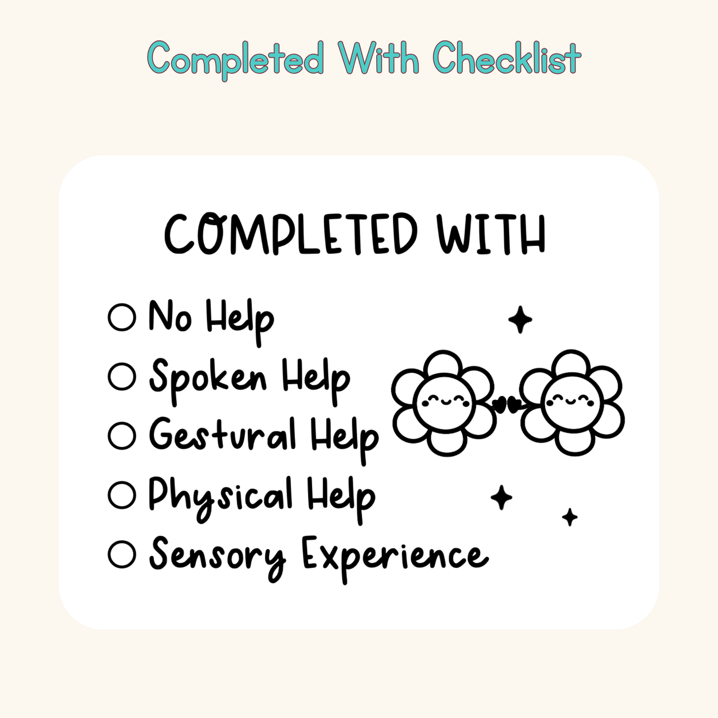 Completed With Checklist